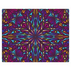 Kaleidoscope Premium Plush Fleece Blanket (medium) by nateshop