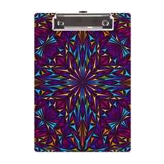 Kaleidoscope A5 Acrylic Clipboard by nateshop