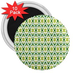 Leaf - 01 3  Magnets (10 Pack)  by nateshop