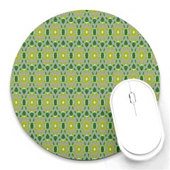 Leaf - 02 Round Mousepad by nateshop