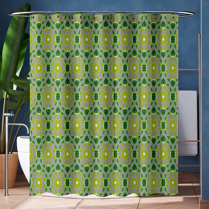 Leaf - 02 Shower Curtain 60  x 72  (Medium) 