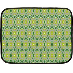 Leaf - 02 Two Sides Fleece Blanket (mini) by nateshop