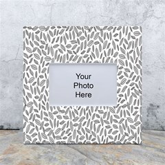 Leaves-011 White Box Photo Frame 4  X 6  by nateshop