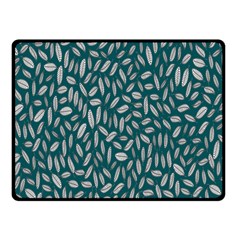 Leaves-012 Fleece Blanket (small) by nateshop