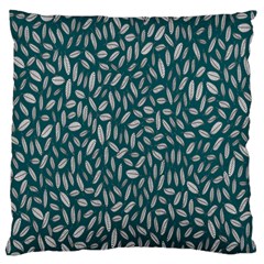 Leaves-012 Standard Premium Plush Fleece Cushion Case (One Side)