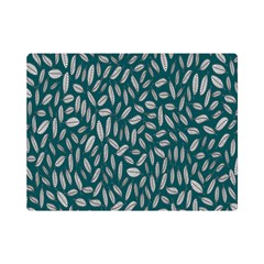 Leaves-012 Premium Plush Fleece Blanket (Mini)