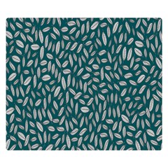 Leaves-012 Premium Plush Fleece Blanket (Small)