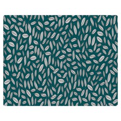 Leaves-012 Premium Plush Fleece Blanket (Medium)