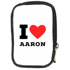 I Love Aaron Compact Camera Leather Case by ilovewhateva