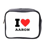 I love aaron Mini Toiletries Bag (Two Sides) Front