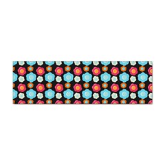 Colorful Floral Pattern Sticker (bumper) by GardenOfOphir