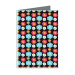 Colorful Floral Pattern Mini Greeting Cards (Pkg of 8) Right