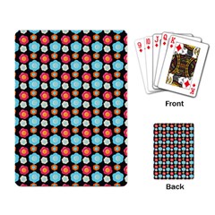 Colorful Floral Pattern Playing Cards Single Design (rectangle) by GardenOfOphir