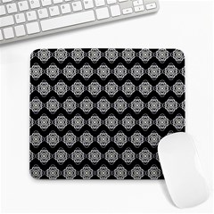 Abstract Knot Geometric Tile Pattern Large Mousepad by GardenOfOphir