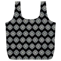 Abstract Knot Geometric Tile Pattern Full Print Recycle Bag (xl) by GardenOfOphir