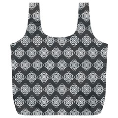 Abstract Knot Geometric Tile Pattern Full Print Recycle Bag (xl) by GardenOfOphir