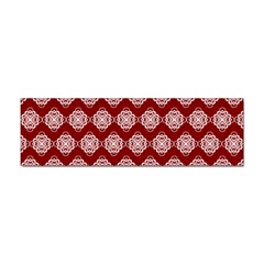 Abstract Knot Geometric Tile Pattern Sticker (bumper) by GardenOfOphir