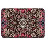 Pink Brown Liquify Repeats Iii Large Doormat 30 x20  Door Mat