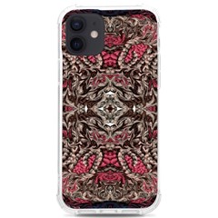 Pink Brown Liquify Repeats Iii Iphone 12/12 Pro Tpu Uv Print Case by kaleidomarblingart