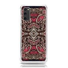 Pink Brown Liquify Repeats Iii Samsung Galaxy S20 6 2 Inch Tpu Uv Case by kaleidomarblingart