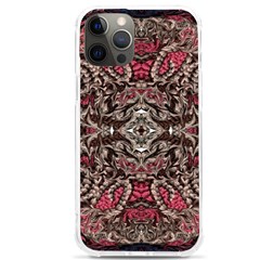 Pink Brown Liquify Repeats Iii Iphone 12 Pro Max Tpu Uv Print Case by kaleidomarblingart