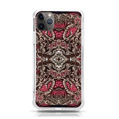 Pink Brown Liquify Repeats Iii Iphone 11 Pro Max 6 5 Inch Tpu Uv Print Case by kaleidomarblingart