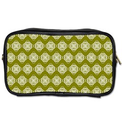 Abstract Knot Geometric Tile Pattern Toiletries Bag (two Sides) by GardenOfOphir