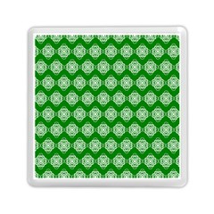 Abstract Knot Geometric Tile Pattern Memory Card Reader (square) by GardenOfOphir