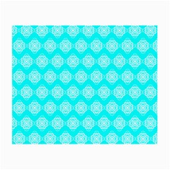 Abstract Knot Geometric Tile Pattern Small Glasses Cloth (2 Sides) by GardenOfOphir