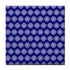 Abstract Knot Geometric Tile Pattern Tile Coaster by GardenOfOphir