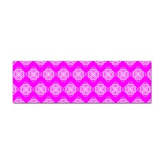 Abstract Knot Geometric Tile Pattern Sticker (bumper) by GardenOfOphir