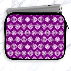 Abstract Knot Geometric Tile Pattern Apple Ipad 2/3/4 Zipper Cases by GardenOfOphir