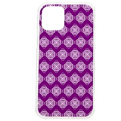 Abstract Knot Geometric Tile Pattern Iphone 12 Pro Max Tpu Uv Print Case by GardenOfOphir