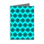 Abstract Knot Geometric Tile Pattern Mini Greeting Cards (Pkg of 8) Right