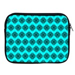 Abstract Knot Geometric Tile Pattern Apple iPad 2/3/4 Zipper Cases Front