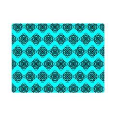 Abstract Knot Geometric Tile Pattern Premium Plush Fleece Blanket (mini) by GardenOfOphir