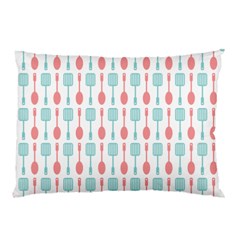 Spatula Spoon Pattern Pillow Case by GardenOfOphir