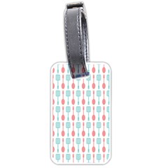 Spatula Spoon Pattern Luggage Tag (one Side) by GardenOfOphir