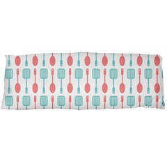 Spatula Spoon Pattern Body Pillow Case (dakimakura) by GardenOfOphir