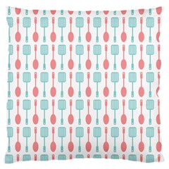 Spatula Spoon Pattern Large Cushion Case (one Side) by GardenOfOphir