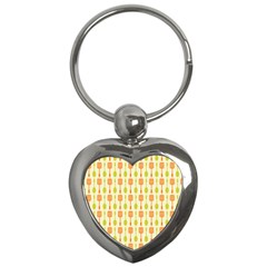 Spatula Spoon Pattern Key Chain (heart) by GardenOfOphir