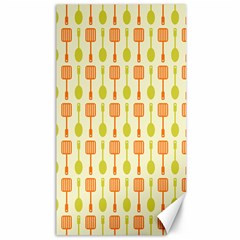 Spatula Spoon Pattern Canvas 40  X 72  by GardenOfOphir