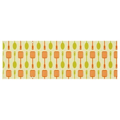 Spatula Spoon Pattern Banner And Sign 12  X 4  by GardenOfOphir