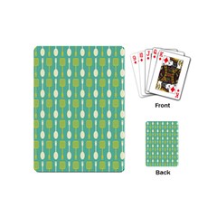 Spatula Spoon Pattern Playing Cards Single Design (mini)