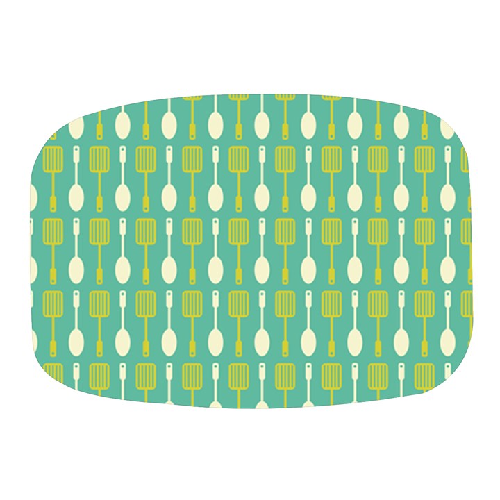 Spatula Spoon Pattern Mini Square Pill Box