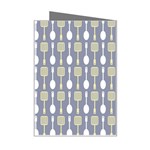 Spatula Spoon Pattern Mini Greeting Card Right