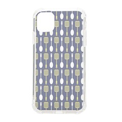 Spatula Spoon Pattern Iphone 11 Tpu Uv Print Case by GardenOfOphir