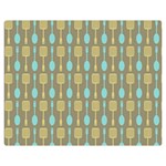 Spatula Spoon Pattern Premium Plush Fleece Blanket (Medium) 60 x50  Blanket Front