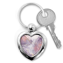 Liquid Marble Key Chain (heart) by BlackRoseStore