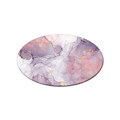 Liquid Marble Sticker Oval (10 Pack) by BlackRoseStore